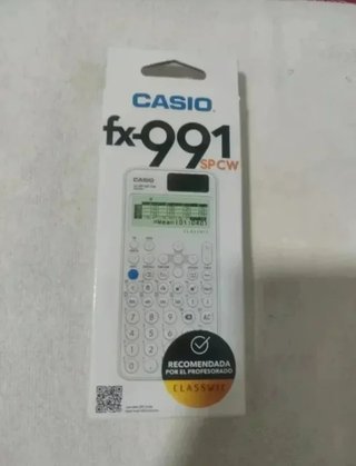 Calculadora Casio fx-991SPCW Nueva