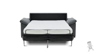 Sofá Cama Gris Tela