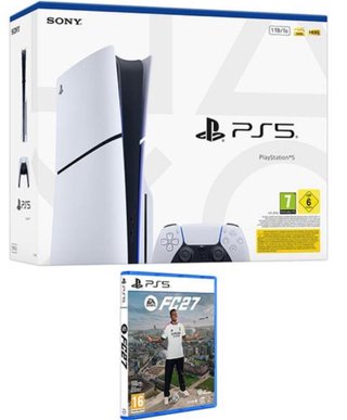 Consola Sony Ps5 con mando y FC27  A estrenar