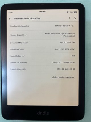 Kindle Paperwhite Signature Edition 12ª Gen