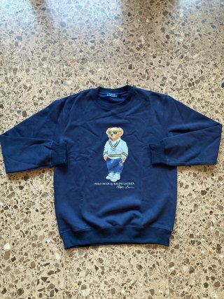 Sudadera Polo Ralph Lauren Oso Azul