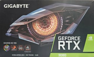 Tarjeta Gráfica Gigabyte RTX 3080 10G VRAM GDDR6