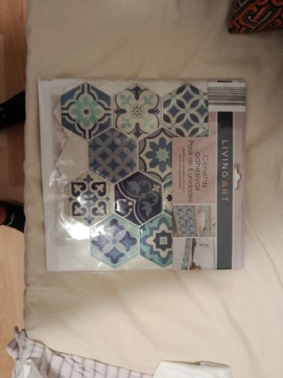 Cenefas Adhesivas Living Art Hexagonales