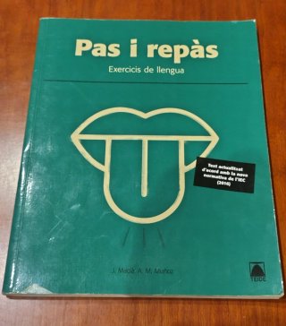 Pas i repàs, Batxillerat: exercicis de Llengua