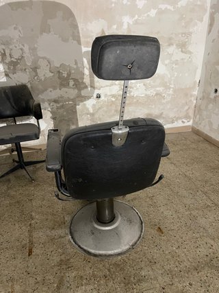 Sillón Peluquería Hidráulico Negro