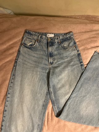 Pantalón vaquero Zara azul talla 40