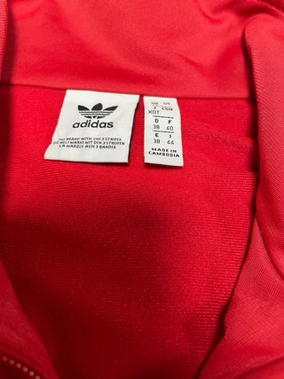 Sudadera Adidas Roja