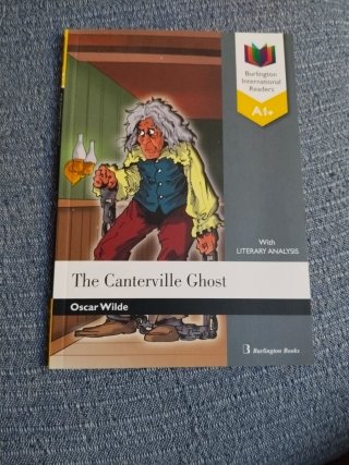 Libro de inglés "The Canterville Gosht" sin usar