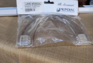 Coppia manici in plastica Lane Mondial