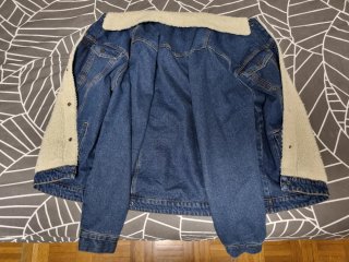 Chaqueta vaquera forrada