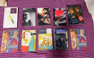 Libros juvenil ingles,castellano e ingles