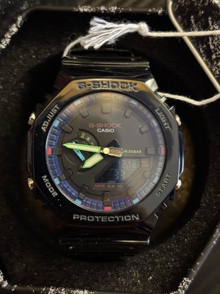 Reloj Casio G-Shock Negro y Multicolor