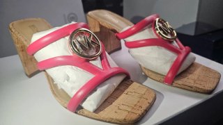 Sandalias de Tacón Michael Kors Rosa T40