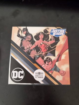 Moneda 1/4 Oz Oro DC Comics Justice League 2025