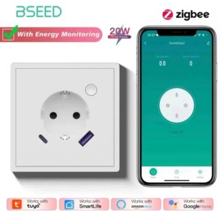 Enchufe Inteligente Bseed 20W Zigbee