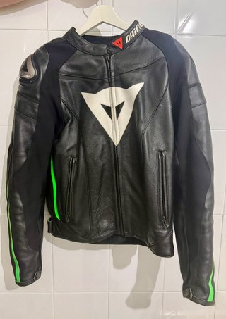 Chaqueta Moto Dainese Super Fast Cuero Talla M
