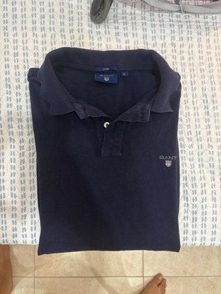 Polo Gant Azul Talla XL, niño