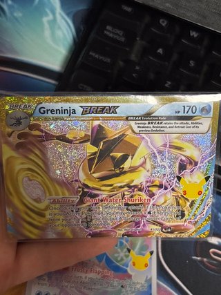 Carta Pokémon Greninja BREAK