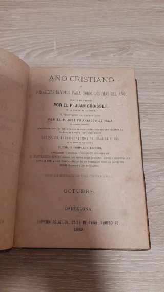 Croisset cristiano 1882