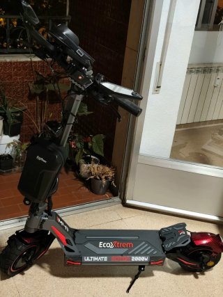 Patinete Eléctrico Ecoxtrem M41 Tank Dual