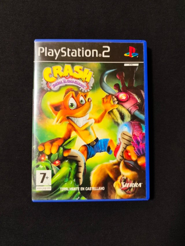 Crash Guerra al Coco Maniaco. PlayStation 2.