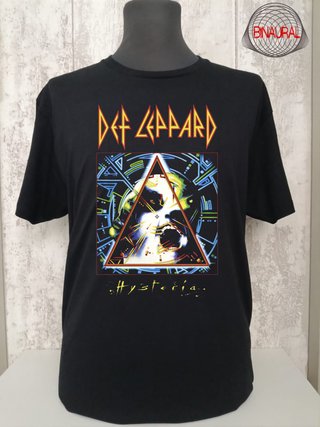 Camiseta Def Leppard Hysteria