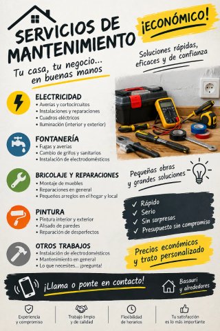 ¿Necesitas hacer algún arreglo en casa?