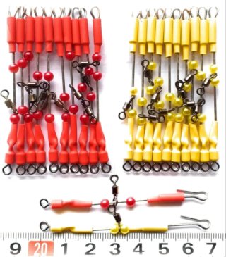 30 Urfes de pesca surfcasting varilla acero inox.