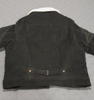 Chaqueta Levi's Negra Borreguito Nueva