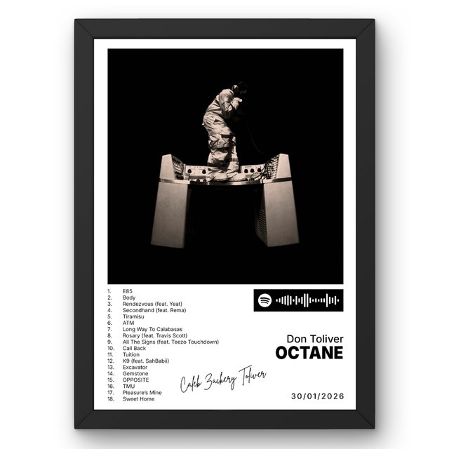 Cuadro Don Toliver - OCTANE
