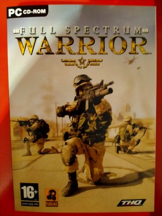 Juego PC . Full Spectrum Warrior (PC) con 3 discos