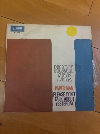 Disco Vinilo Noah's Ark Paper Man
