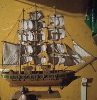 Maqueta de Barco de Vela