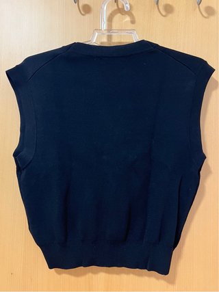 Chaleco Negro Massimo Dutti