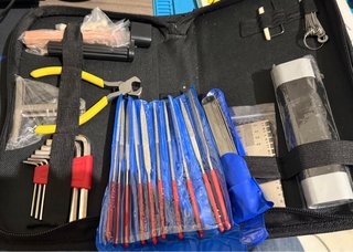 Valigetta di strumenti per chitarra elettrica