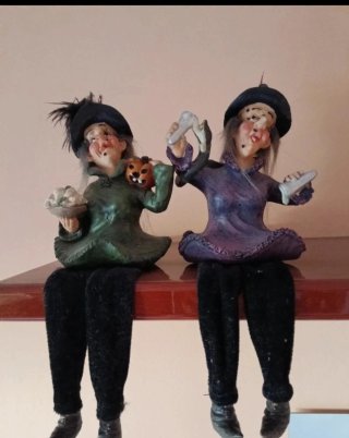 Figure di Streghe Decorative