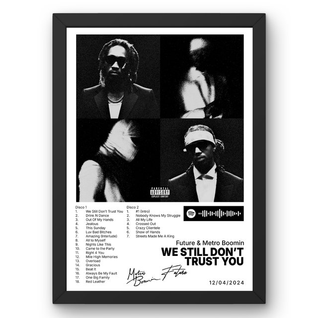 Cuadro Future & Metro Boomin - WE STILL DON'T TRUS