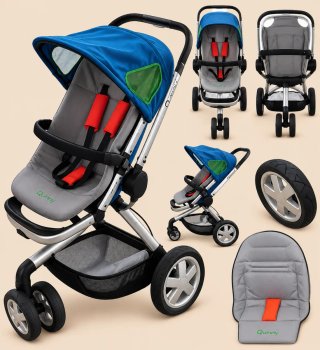 Cochecito-capazo todoterreno Quinny Buzz 3 Wheeler