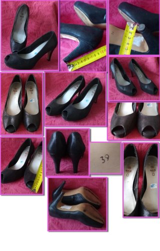 ZAPATOS Y SANDALIAS MUJER:T37-38-39:UN PAR POR 2€