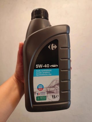 Aceite Coche 5W-40 Sintético 1L