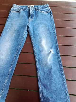 Vaqueros Stradivarius Azules