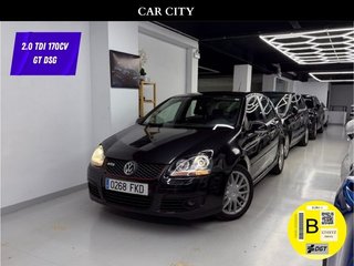 VW Golf GT 170cv 2.0 TDI DSG Negro 2007