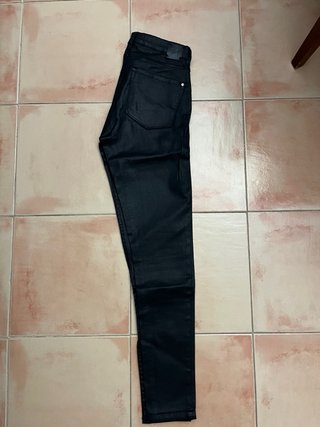 2 Pantalones Belle Negro y Azul Oscuro