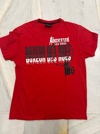 Camiseta Boxeur Des Rues Roja