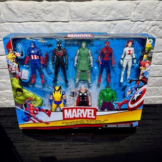 Multipack 8 Personaggi Marvel 15 cm