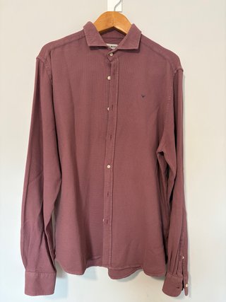 Camisa Silbon color Burdeos Talla L