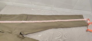 Pantalón Chino Cargo Beige. Pitillo
