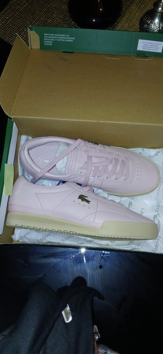 Zapatillas Lacoste Aura 2026 Rosa Sin Usar