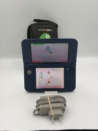 Nuovo Nintendo 3DS XL Blu + Caricatore