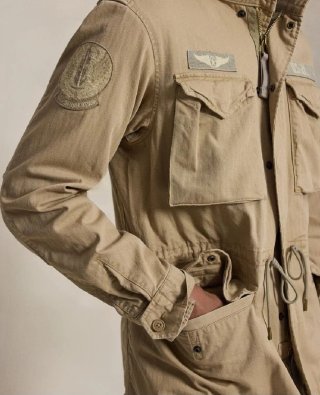Chaqueta Militar Polo Ralph Lauren Beige